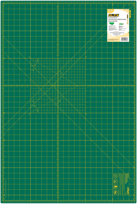 Olfa RM-MG Cutting Mat, 24" x 36" Green