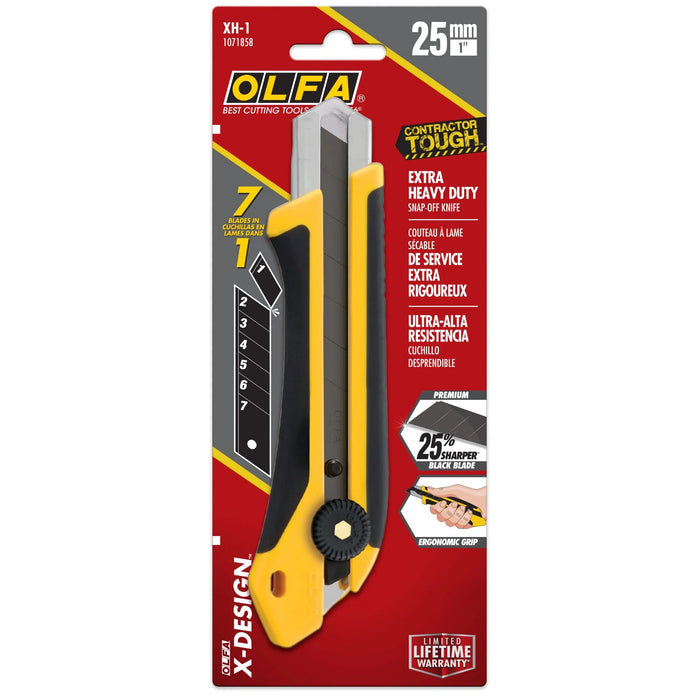 Olfa XH-1 DESIGN SERIES Ratchet Lock XHD Cutter