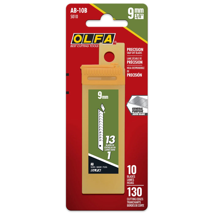 Olfa AB-10B Steel Replacement Blades 10pk