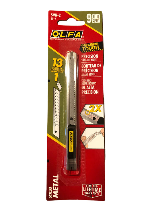 Olfa 5019 9mm Stainless Steel Auto Lock Utility Cutter