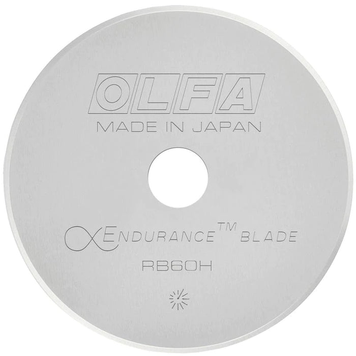 Olfa RB60H-1 60mm Endurance Blade, 1 or 2 Pack