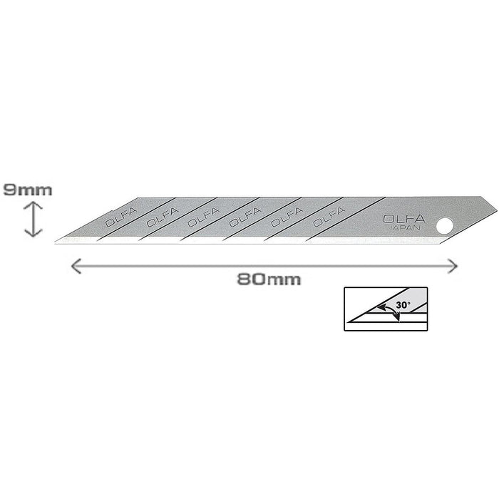 Olfa A1160B Snap Art Blade Dimensions