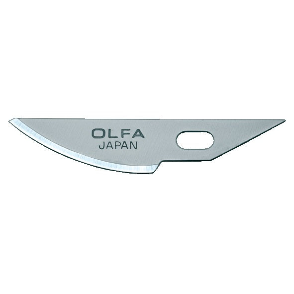 Olfa KB4-R/5 Curved Carving Blades 5pk