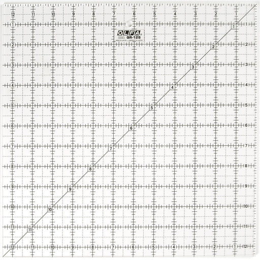 Olfa QR-12S 12 1/2" Square Acrylic Ruler