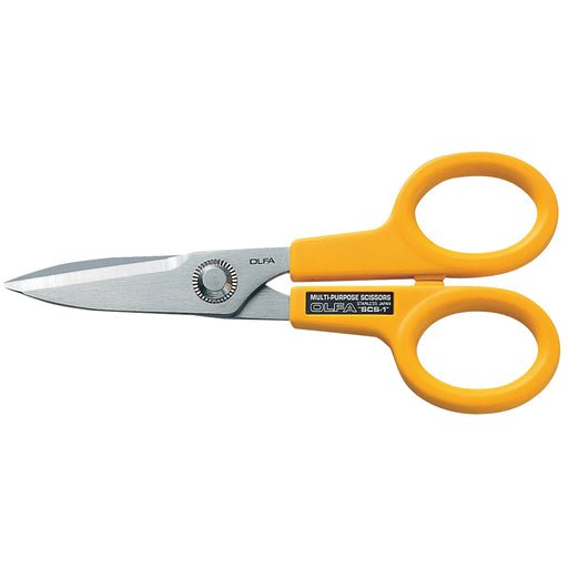 Olfa SCS-1 Scissors, Stainless Steel Serrated Edge