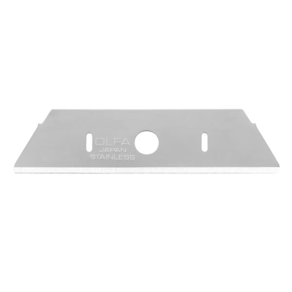 OLFA SKB-2S-R-10B Olfa Stainless Steel Safety Blade, Rounded-10-pk