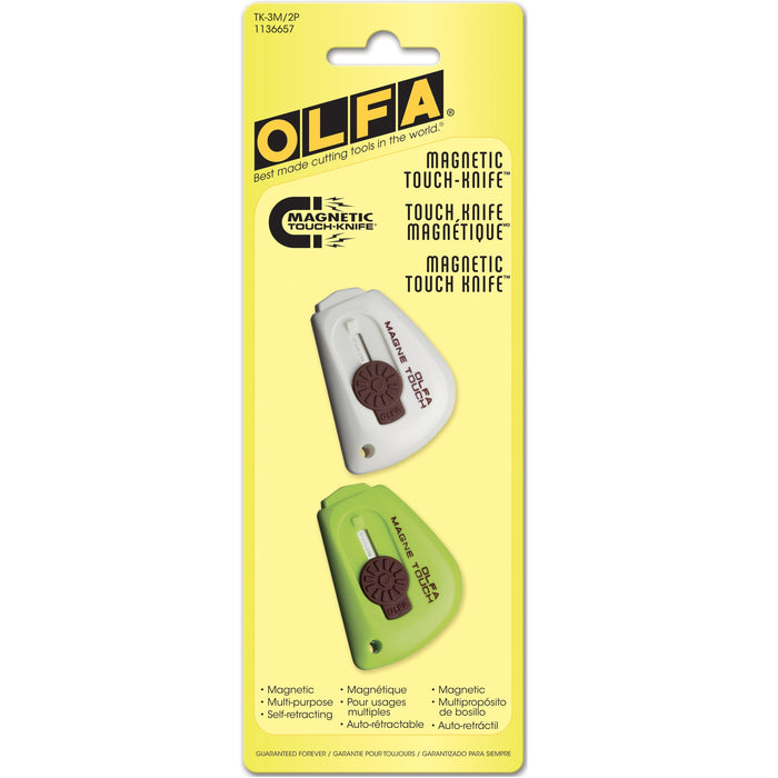 Olfa TK-3M Magnetic Touch Knife 2pk